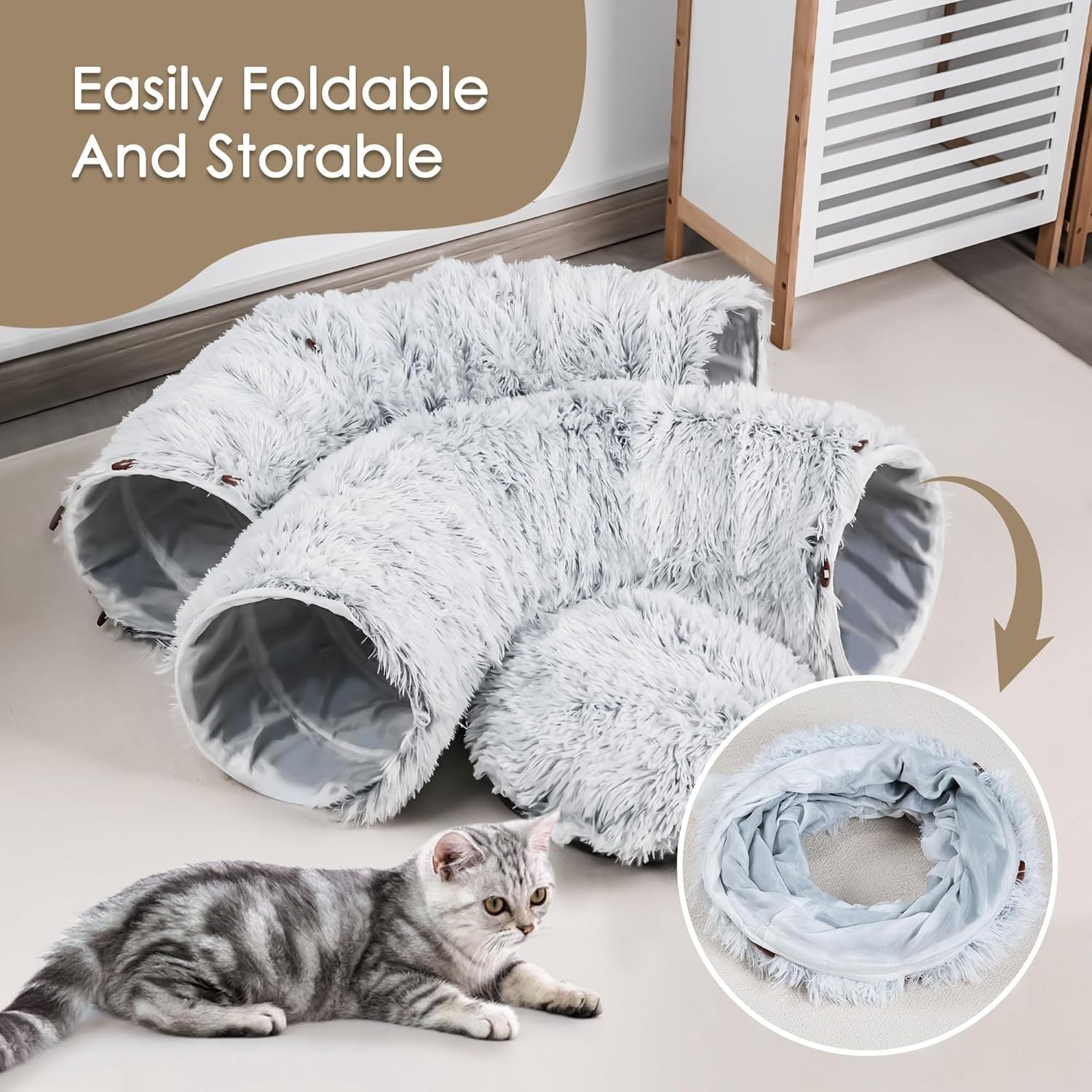 ENVIROYAN  Cat Tunnel Bed